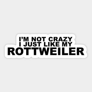 Rottweiler Sticker